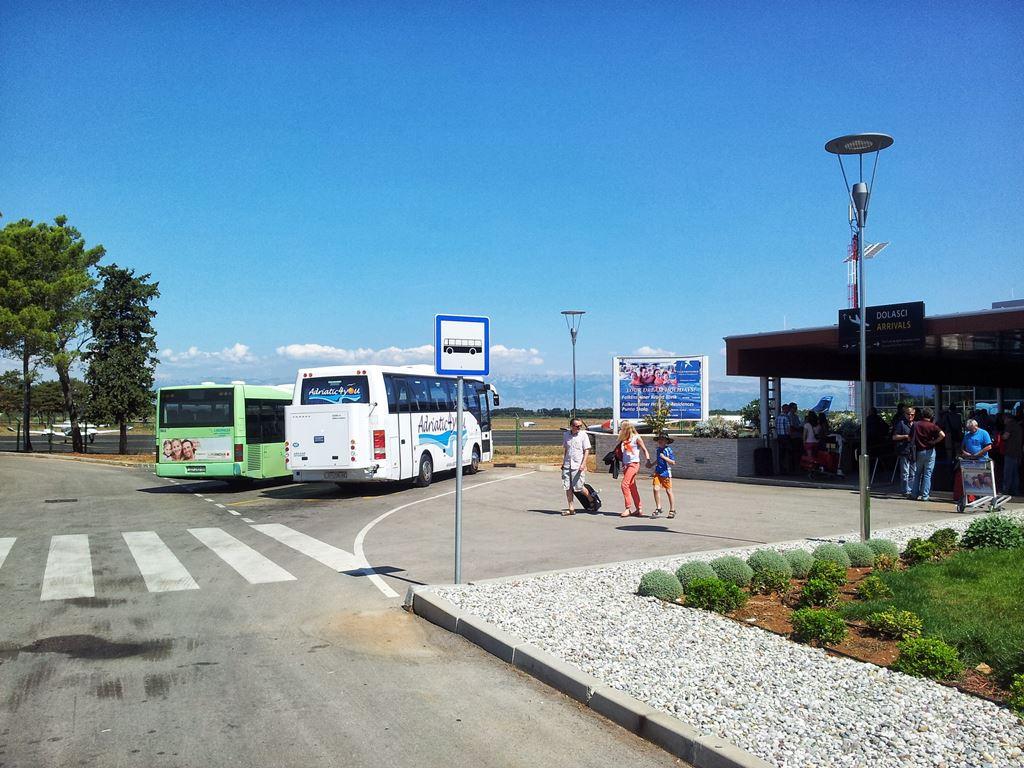autobus lotniskowy Zadar